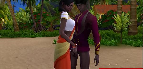 Indian Brother And Sister On Vacation Fucking Outdoor On The Beach For The First Time Part. 2
